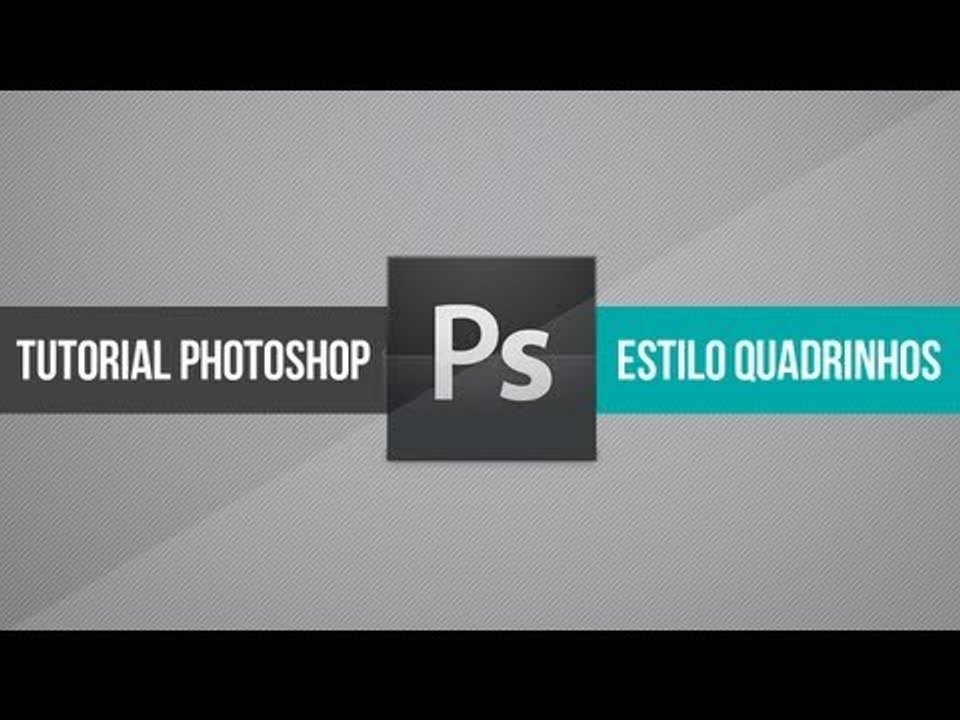 Tutorial Photoshop: Background estilo QUADRINHOS (YouTube)