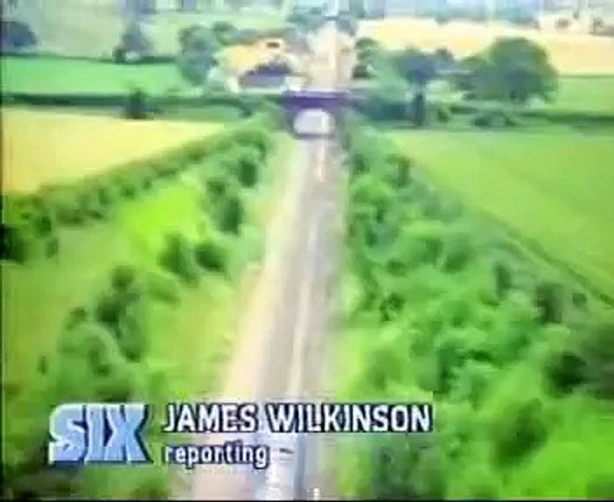 Nuclear Flask Train Crash Test - BBC News 1984