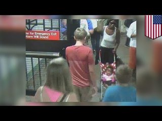 Junge Mutter setzt Baby auf Bahnsteig in New York aus