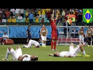 WM-Ticker: Tapfere USA sind raus, Messi schießt Argentinien ins Viertelfinale