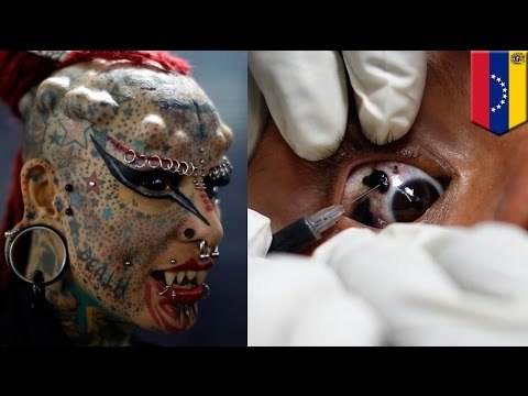 Aficionados a las modificaciones corporales extremas se dan cita en Venezuela