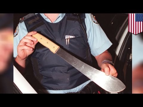 Полицейский застрелил подростка, напавшего на него с мачете