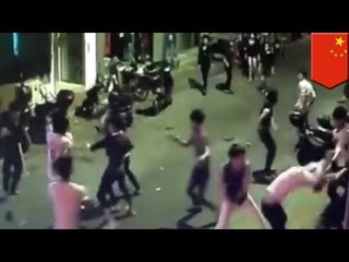 Video WorldStar Fight: Deux gangs d’ados se confrontent en pleine rue