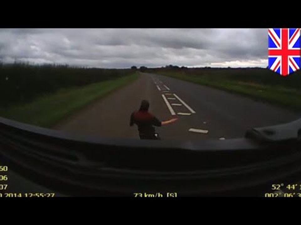 DEFIS DE LA MORT: Apres s’être fait renverser par un camion de 40 tonnes, l’ado se relève