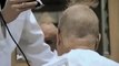 russian military buzzcut on reservists
