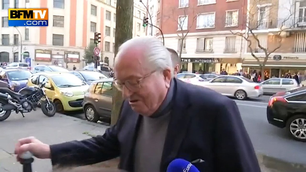 Front national: "Marine Le Pen fait l'union nationale contre son père" selon Jean-Marie Le Pen
