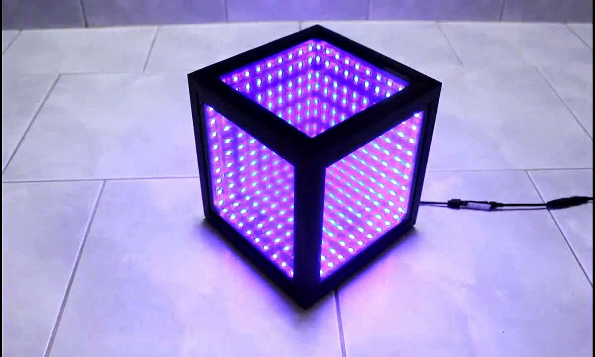 3D LED Würfel Infinity Mirror DIY Unendlichkeitsspiegel Cube Tunnel - video  Dailymotion