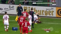 Thiago Alcantara Brutal Tackle on Stefan Kiessling | Bayer Leverkusen - Bayern Munich 08.04.2015 HD