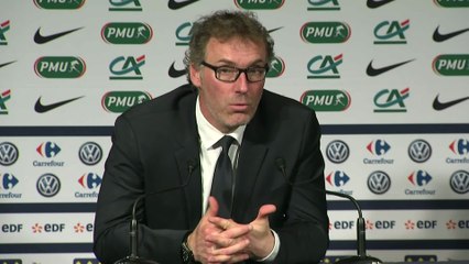 Download Video: Foot - CF - PSG : Blanc «Je suis très fier de mes joueurs»