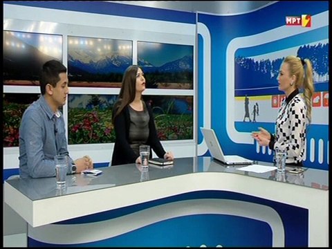 МРТВ 2 Емисија Разбуди се со нас Разговор со Албулена Карага,мировна работничка во Прва детска амбасада во светот Меѓаши-