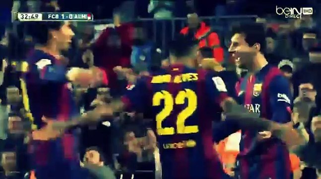 Lionel Messi Great Goal 4-0 ~ Barcelona vs Almeria (La Liga 2015)