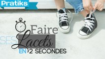 L'astuce pour attacher ses lacets en moins de deux secondes !