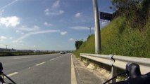 85 km, Treino de Cadência, Competição, Ironman Floripa 2015, cadência alta e baixa, treino longo, Taubaté a Tremembé, SP, Brasil, (40)