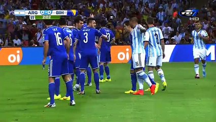 Gol Argentina 1 - Bosnia Herzegovina 0