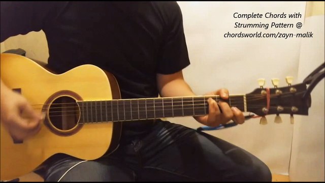 Zayn Malik I Won't Mind Guitar Chords