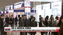 Asia's largest medical event opens in Seoul