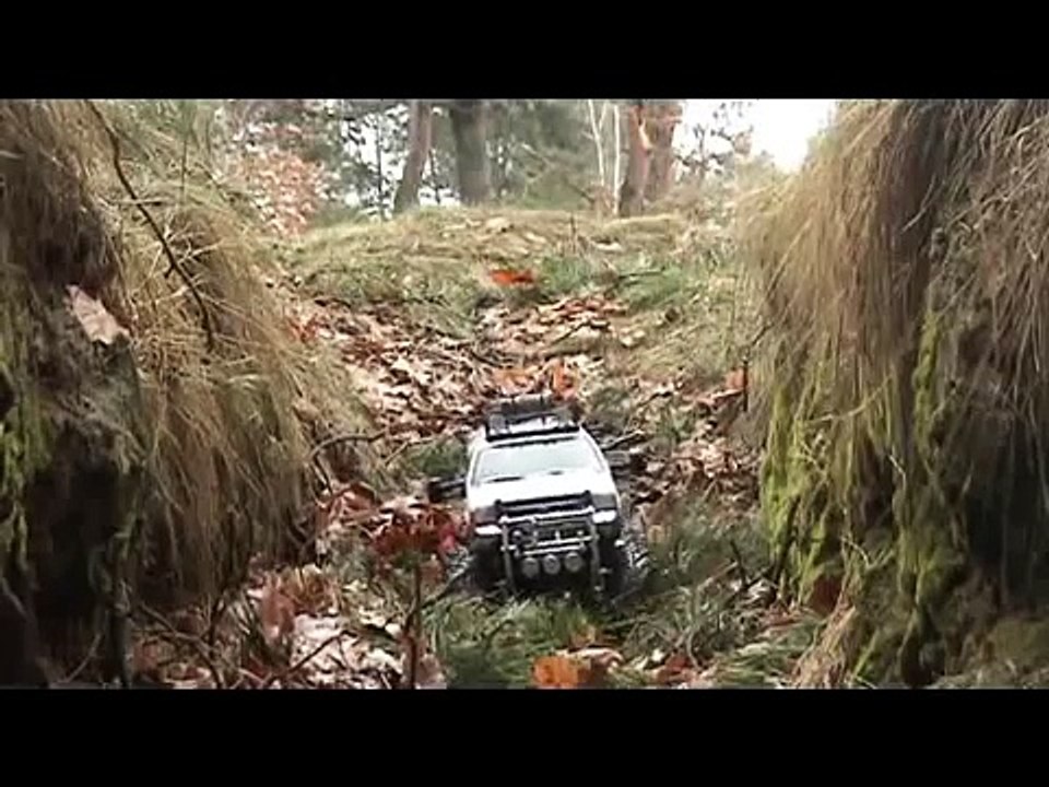 Radio control Ford F350 mud in the taiga Tamiya 4x4