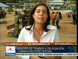 Panamá: Cuba protesta ante trabas para participar en Foro Social