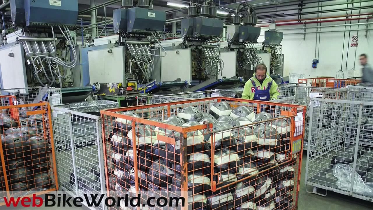 Nolan Factory Tour - How to Make a Motorcycle Helmet