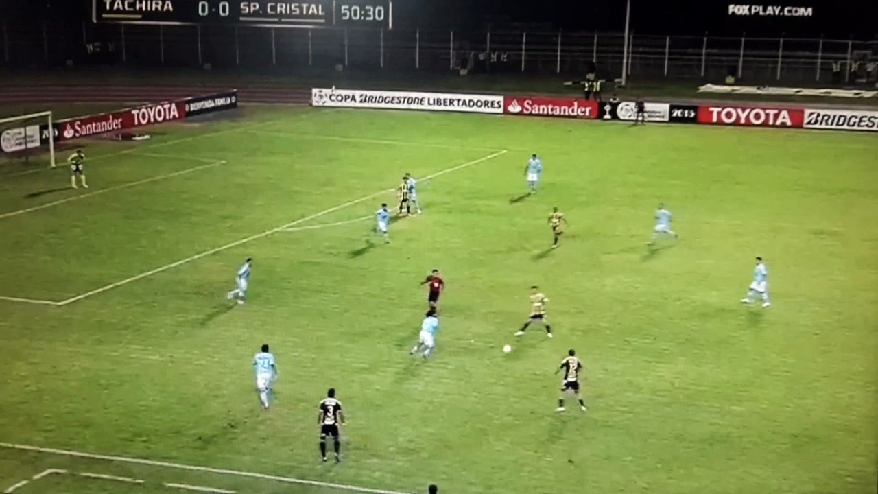 Sporting Cristal: Táchira se perdió increíble gol debajo del arco (VIDEO)