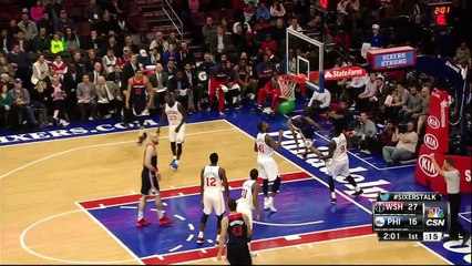 Washington Wizards vs Philadelphia 76ers - Full Highlights - April 8, 2015 - NBA Season 2014-15