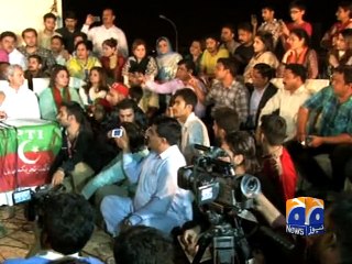Imran Khan press conference in Karachi-09 Apr 2015