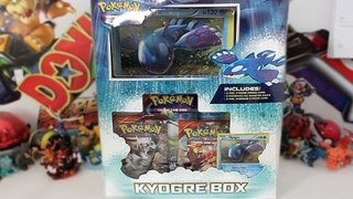 Opening A Pokemon Jumbo Card Kyogre Box!!
