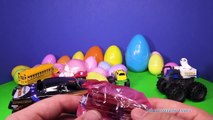 SURPRISE EGGS 25 Monster Truck Surprise Eggs a Monster Truck Surprise Egg Video