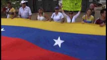 Venezolanos en Panamá piden la liberación de opositores y estudiantes