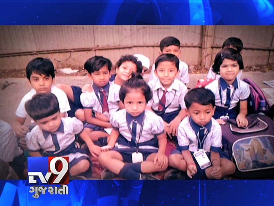 Tensions flares after school abruptly closes, Parents stage protest  - Tv9 Gujarati