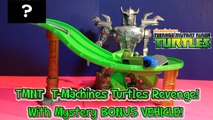 Teenage Mutant Ninja Turtles T Machines Turtles Revenge Race Track TMNT with BONUS VEHICLE!