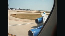 United Airlines Boeing 747-400 Heavy Takeoff At Chicago O'hare with ATC