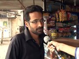 Guy Sharing his View on NA-246 Election