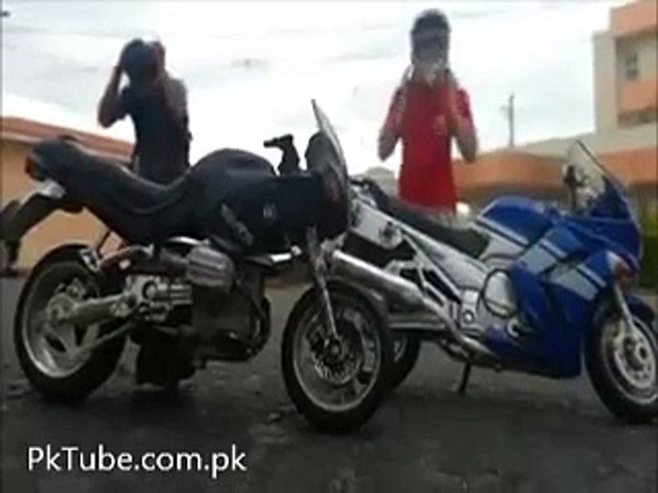 Funny Heavy Bike Video