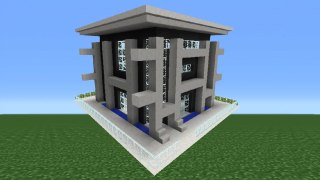 Minecraft Tutorial: How To Make A Quartz House - 12
