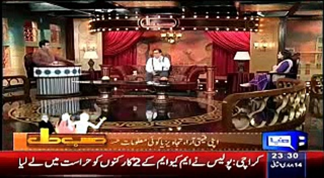 Hasb e Haal with Azizi 03 April 2015 Part 3 of 5 - Dunya News