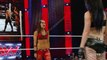 AJ Lee, Paige & Naomi vs The Bella Twins & Natalya  Raw, March 30, 2015