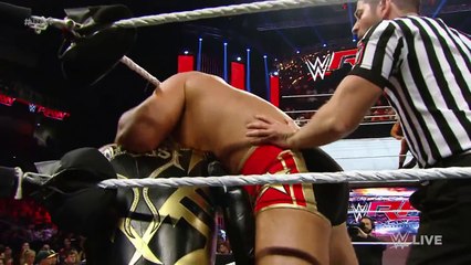 Goldust vs Rusev  Raw, March 30, 2015