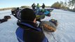 Deathmatch entre une Moto et un Buggy sur un lac gelé !