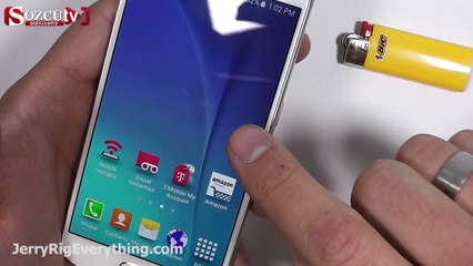 Samsung Galaxy S6’ya çizilme testi yaptılar