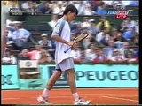 Guillermo Coria vs Andre Agassi - 2003 French Open QF Highlights