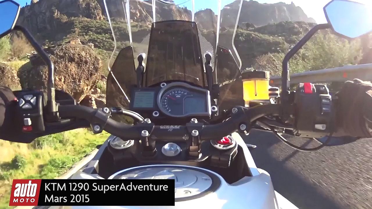 KTM 1290  Super Adventure 2015 : sécurité super active - Essai AutoMoto