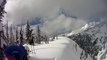 Pris dans une avalanche il filme sa chute avec sa GoPro - Avalanche POV