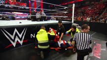 Stephanie McMahon opts to fine Brock Lesnar for his out-of-control actions  Raw, March 30, 2015