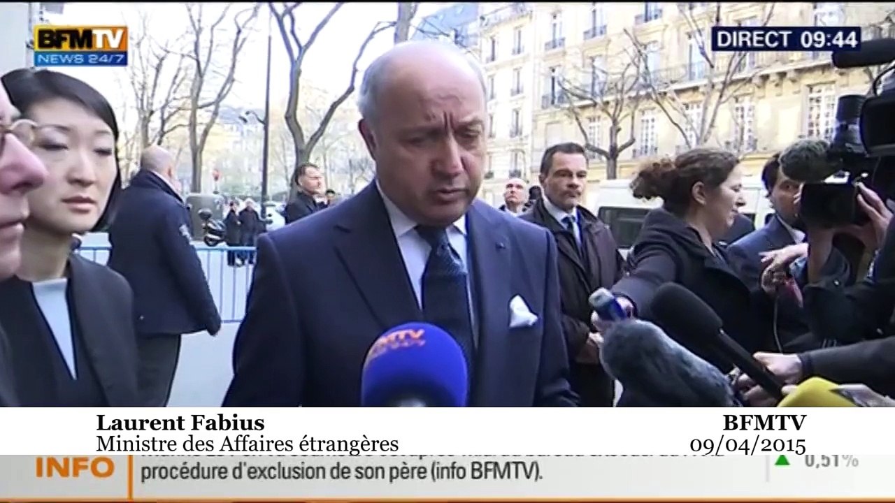 Laurent Fabius : «Une enquête est menée» sur l'attaque de TV5 Monde