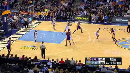 Dwight Buycks breaks Gary Harris ankles