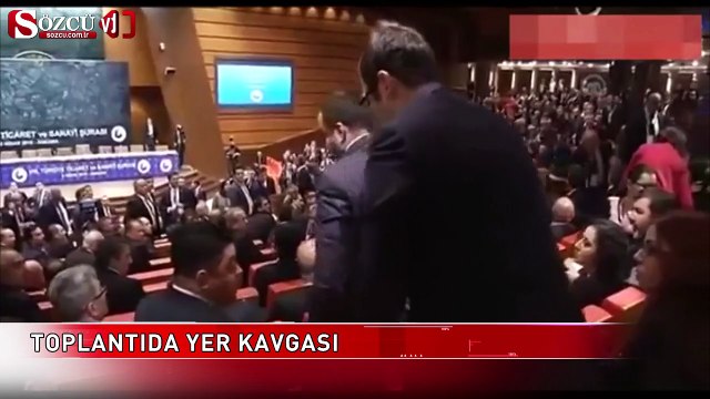 Toplantıda yer kavgası
