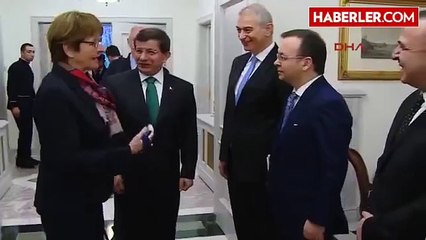 Başbakan Davutoğlu Akpm Başkanı Brasseur'u Kabul Etti