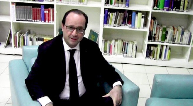 Joyeux anniversaire de la part de François Hollande