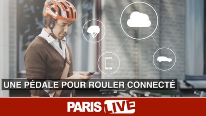 Une pédale de vélo pour rouler connecté